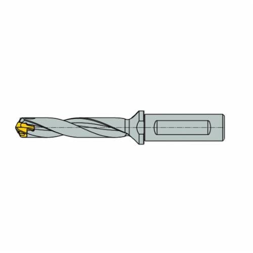 Iscar 3202455 SUMOCHAM Indexable Head Replaceable Tip Drill, 0.453 to 0.469 in Drill, ICP Insert, 3.9 in OAL, 3XD Drill Depth by Dia Ratio, 11 Insert Seat, 5/8 in Dia Shank, DCN Toolholder